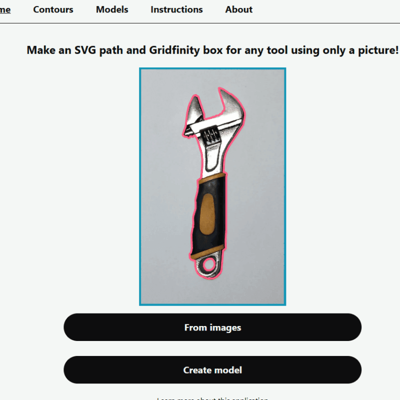 Gridfinity Outline Generator